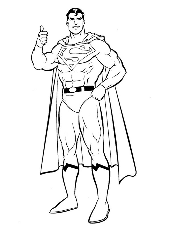 malvorlagen kostenlos superman-5